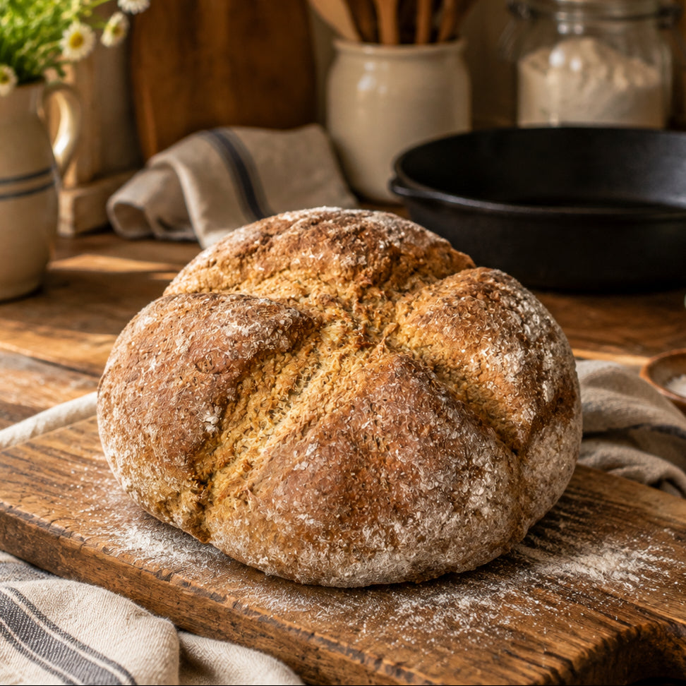 Traditional Irish Brown Soda Bread
