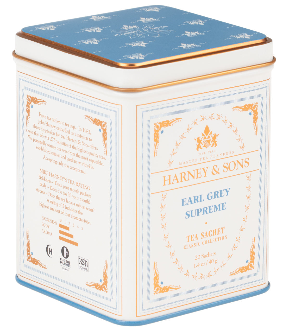 Luxury Earl Grey Supreme Black Tea by Harney & Sons