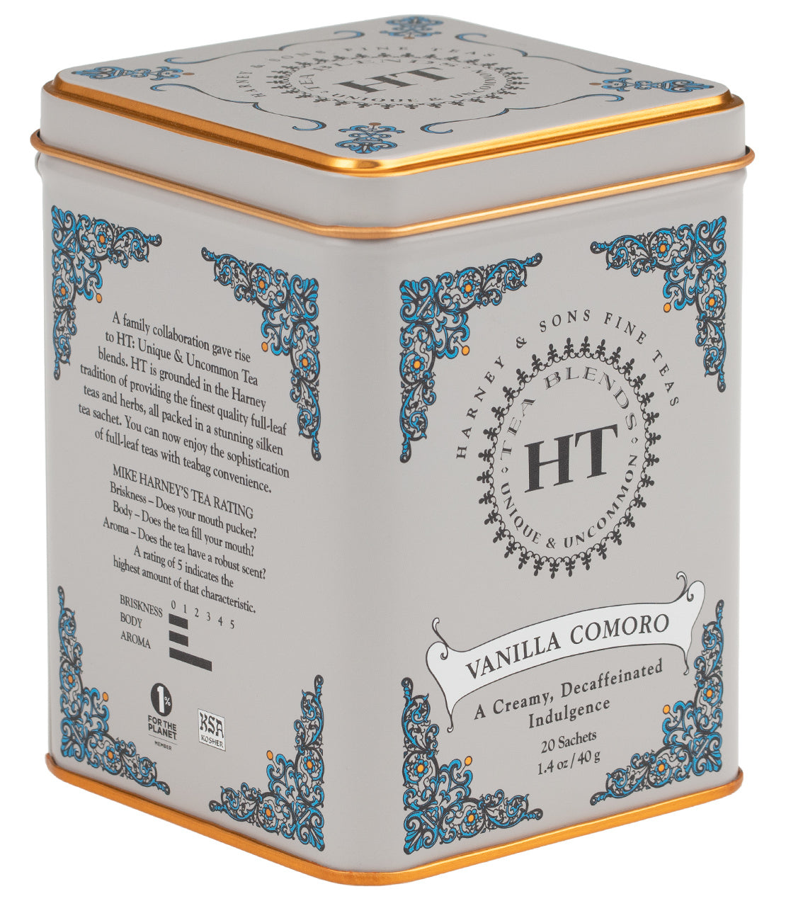 Decaf Vanilla Comoro Black Tea by Harney & Sons