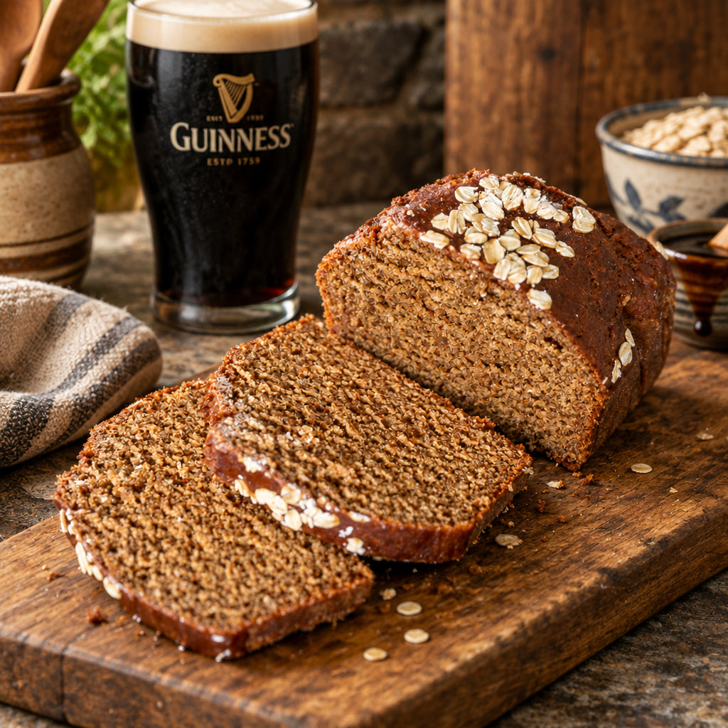 Traditional Irish Guinness Treacle Bread