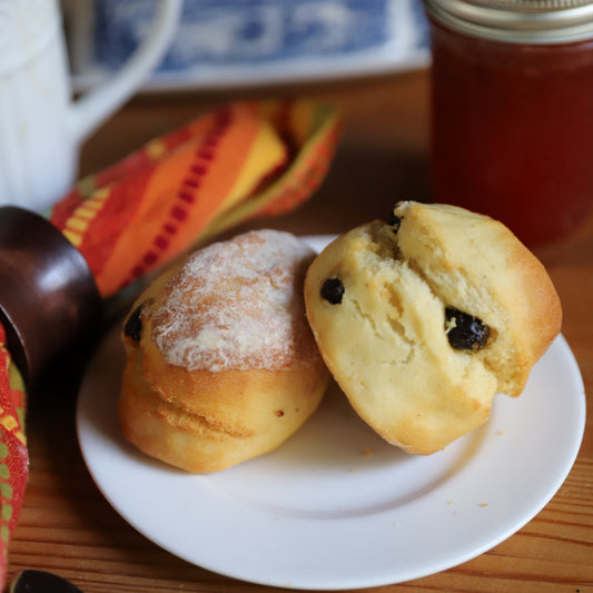 Traditional Irish Buttermilk Fruit Scones