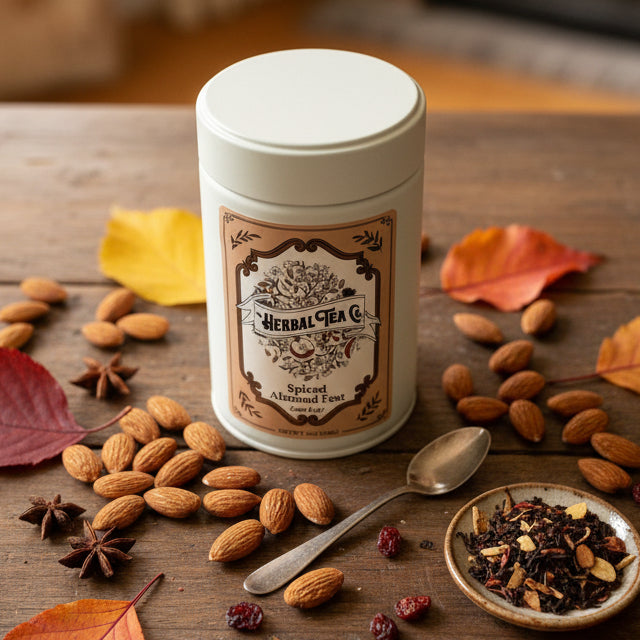 Spiced Almond Fest Herbal Tea - Naturally Caffeine Free
