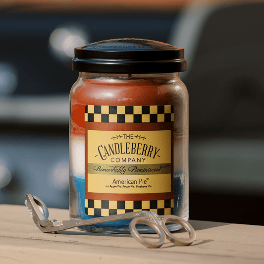 Hand-poured American Pie Large Jar Candle - Made in the U.S.A.