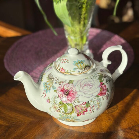 Load image into Gallery viewer, Dream Garden Fine China Teapot
