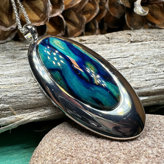 Scottish Highlands Heathergems Necklace - Handmade in Scotland — view 3