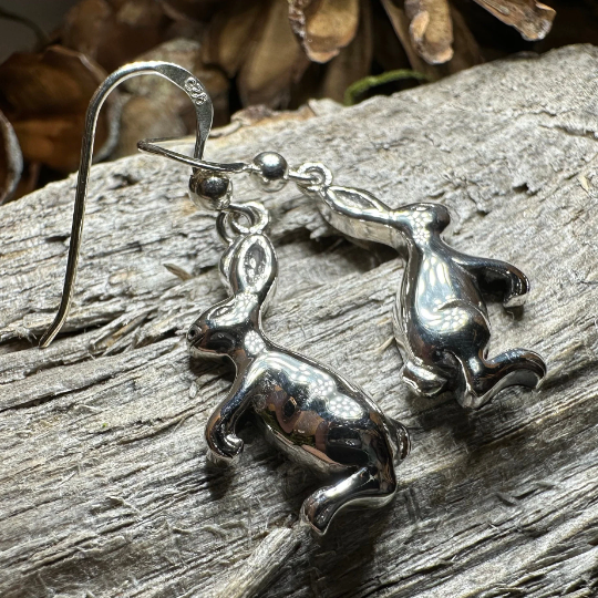 Woodland Rabbit Earrings — view 4