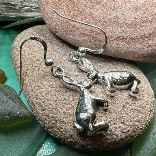 Woodland Rabbit Earrings — view 7