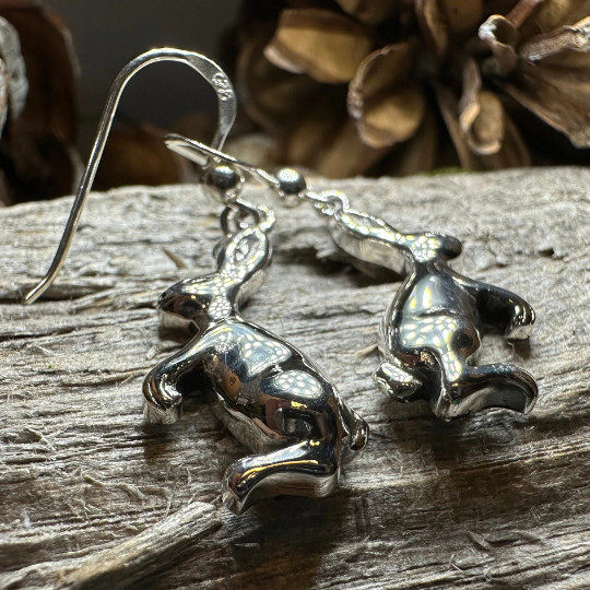 Woodland Rabbit Earrings — view 9