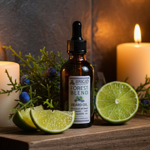 Forest Blend Natural Beard Oil - Juniper, Pine, Balsam, Cedar, and Lime
