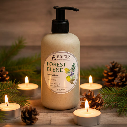 Forest Blend Natural Body Lotion - Juniper, Pine, Balsam, Cedar, and Lime