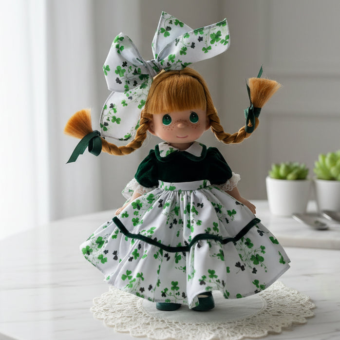 Precious Moments Lucky Ireland Irish Girl Doll