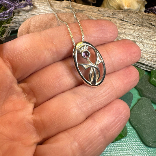 Fife Thistle Necklace — view 5