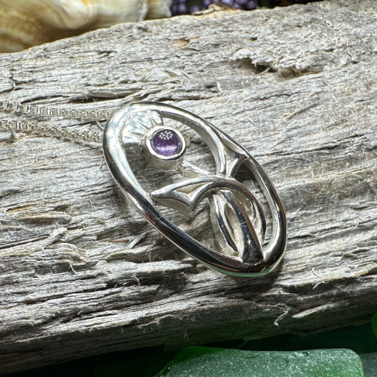 Fife Thistle Necklace — view 4