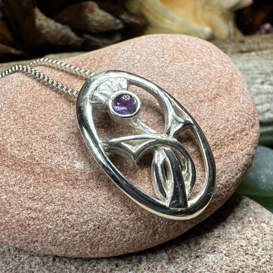 Fife Thistle Necklace — view 6