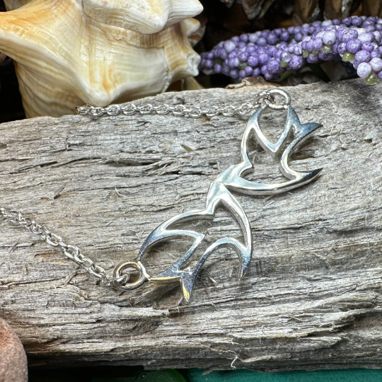 Iona Abbey Peace Doves Necklace — view 5