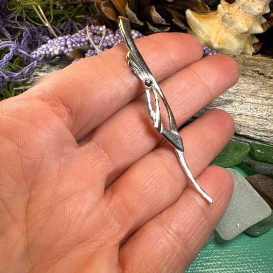 Modern Thistle Necklace — view 4