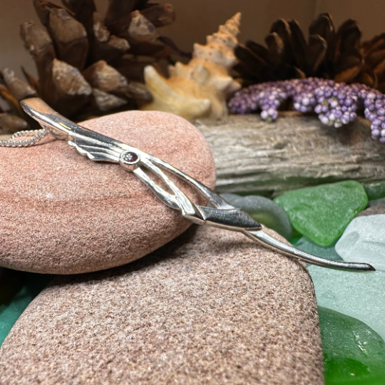 Modern Thistle Necklace — view 5