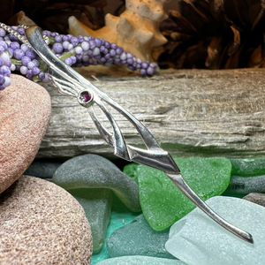 Modern Thistle Necklace