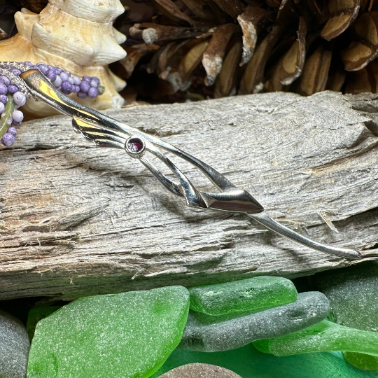Modern Thistle Necklace — view 7