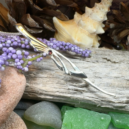 Modern Thistle Necklace — view 8