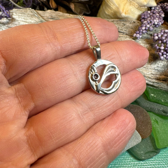 Alloa Thistle Necklace — view 4