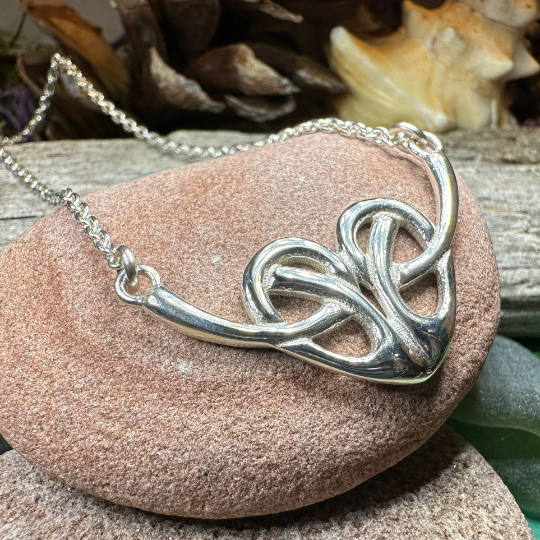 Daphne Celtic Heart Necklace — view 2