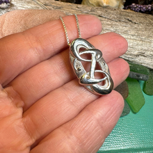 Load image into Gallery viewer, Nadine Modern Celtic Knot Necklace
