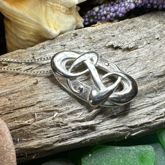 Nadine Modern Celtic Knot Necklace — view 8