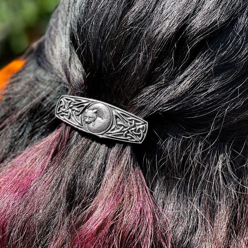 Celtic Cat Hair Clip for Women — view 6