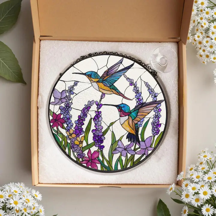 Summer Hummingbird Suncatcher