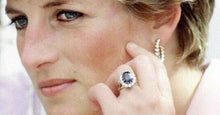 Load image into Gallery viewer, Princess Diana Sapphire Engagement Ring
