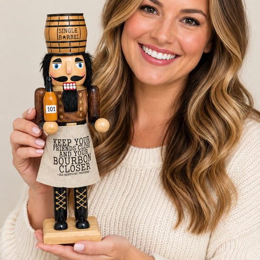 Bourbon Barrel Nutcracker