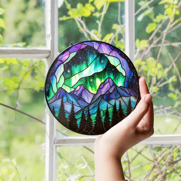 Aurora Borealis Suncatcher