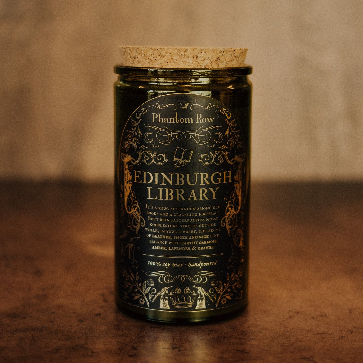 Edinburgh Library Soy Wax Candle