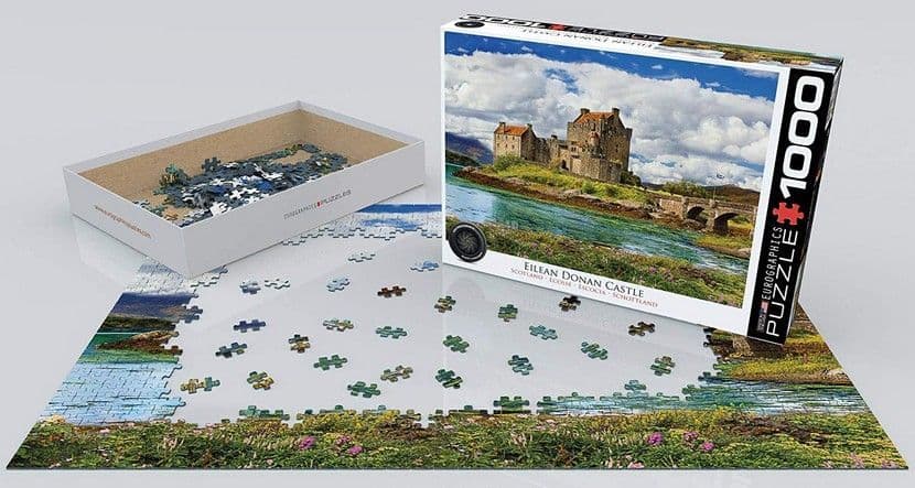 Scotland's Eilean Donan Castle Puzzle