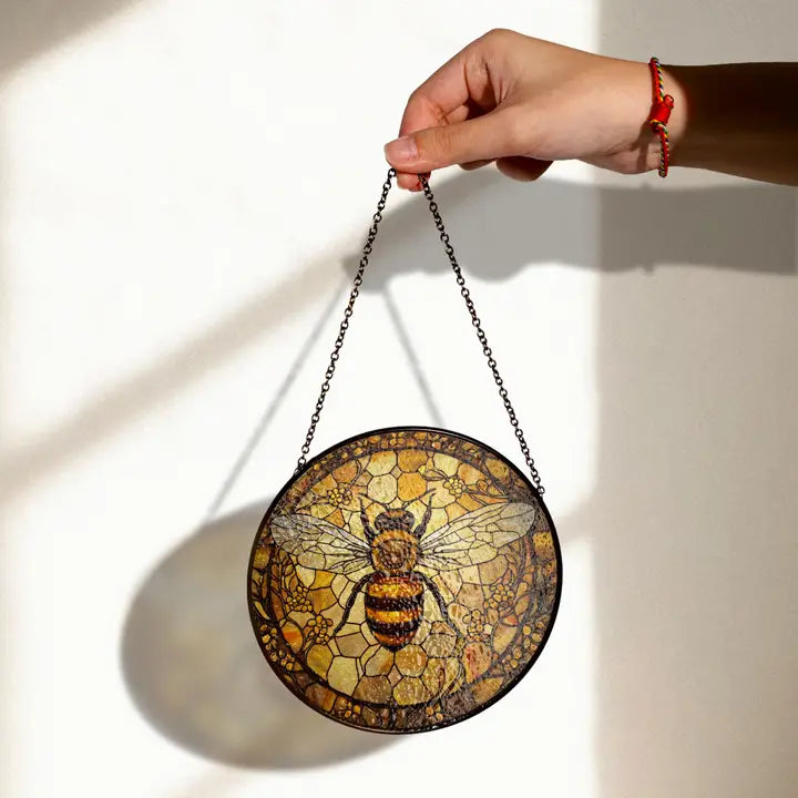 Golden Bee Suncatcher