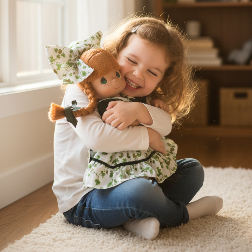 Precious Moments Lucky Ireland Irish Girl Doll