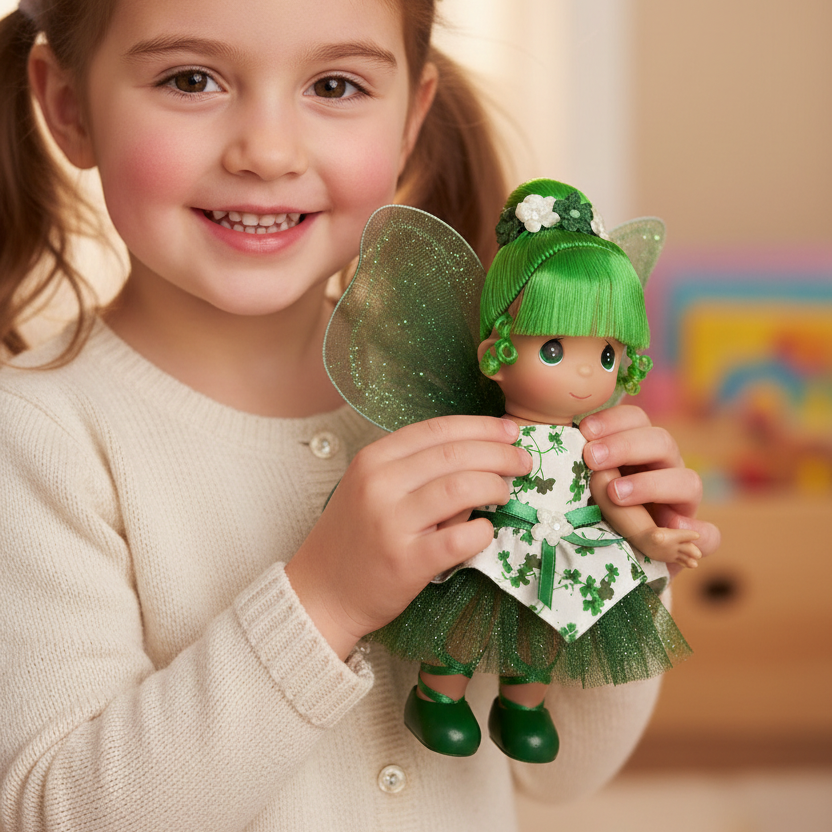 Precious Moments Irish Fairy Doll