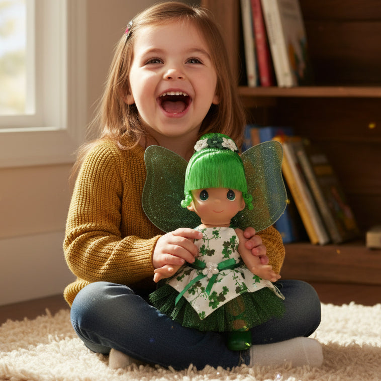 Precious Moments Irish Fairy Doll
