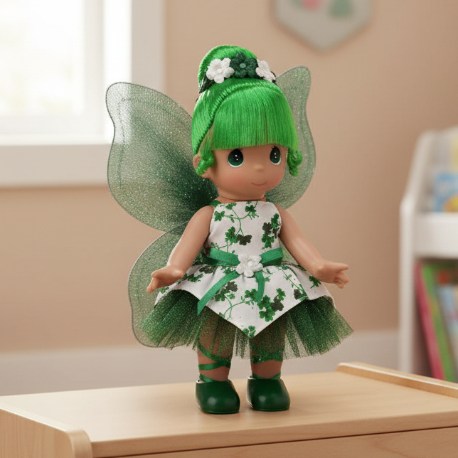 Precious Moments Irish Fairy Doll
