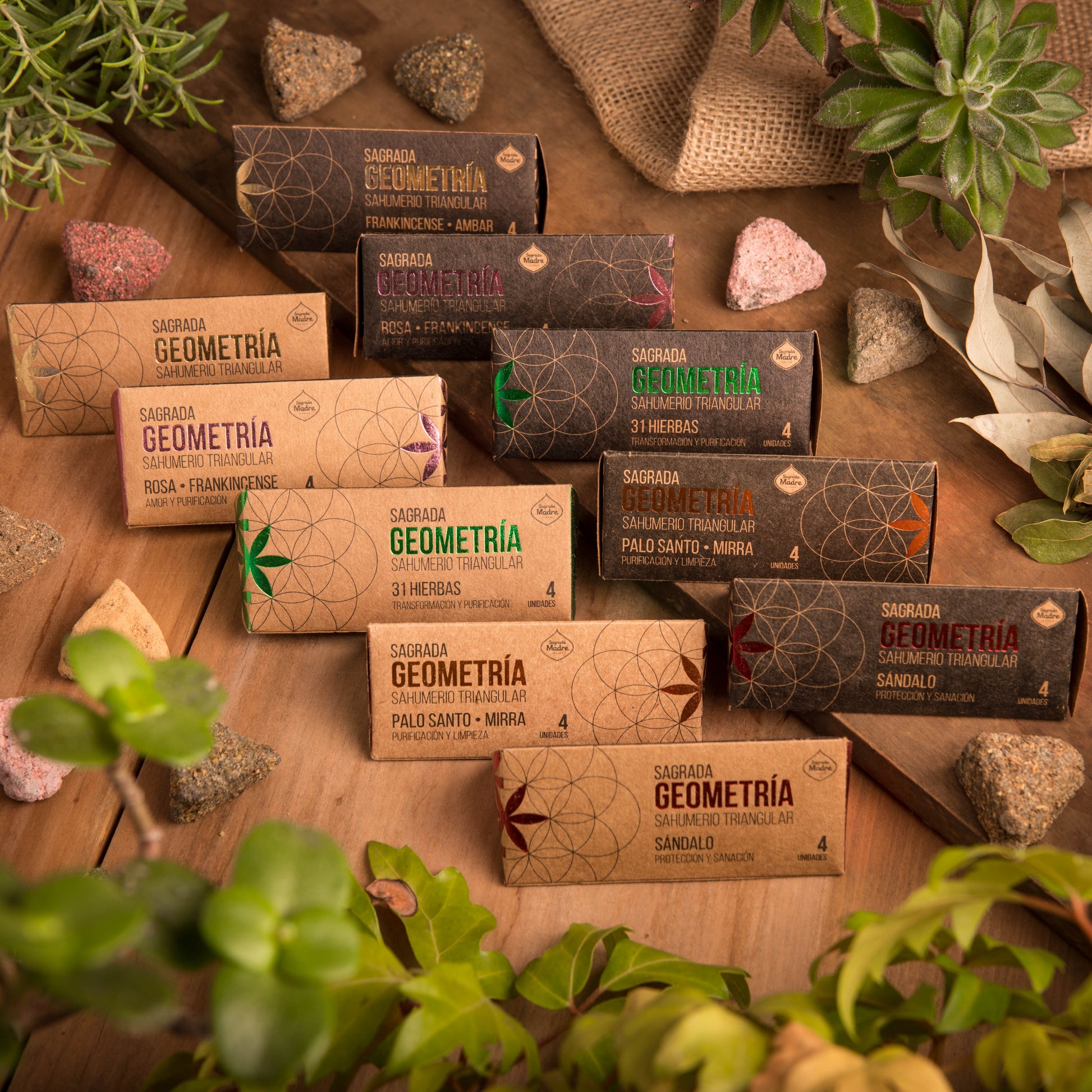 Triangle Smoke Cleanse Collection - All Natural — view 6