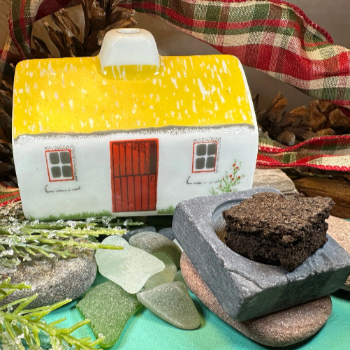 Irish Cottage Incense Burner