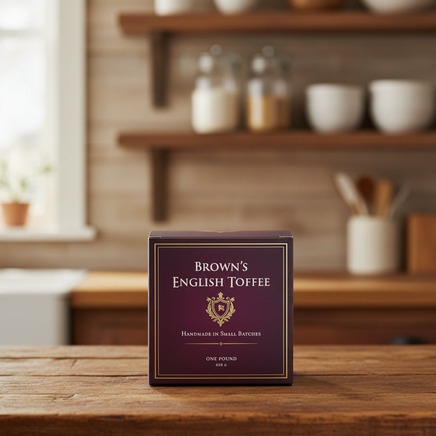 Almond Free English Toffee - Handmade in England