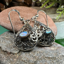 Load image into Gallery viewer, Alby Celtic Raindrop Earrings
