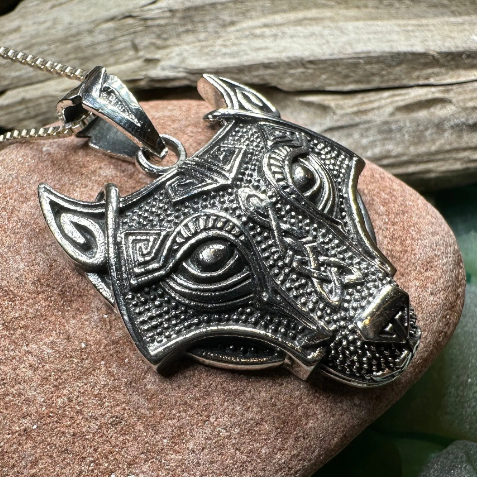 Viking Wolf Necklace