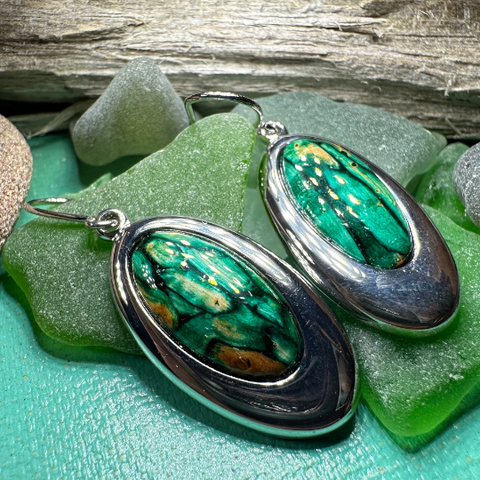Load image into Gallery viewer, Heathergems Celtic Teardrop Earrings
