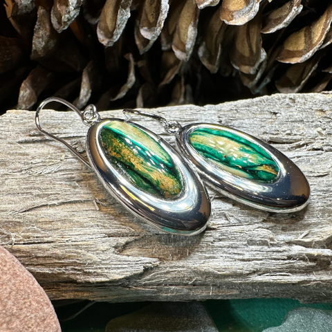 Load image into Gallery viewer, Heathergems Celtic Teardrop Earrings
