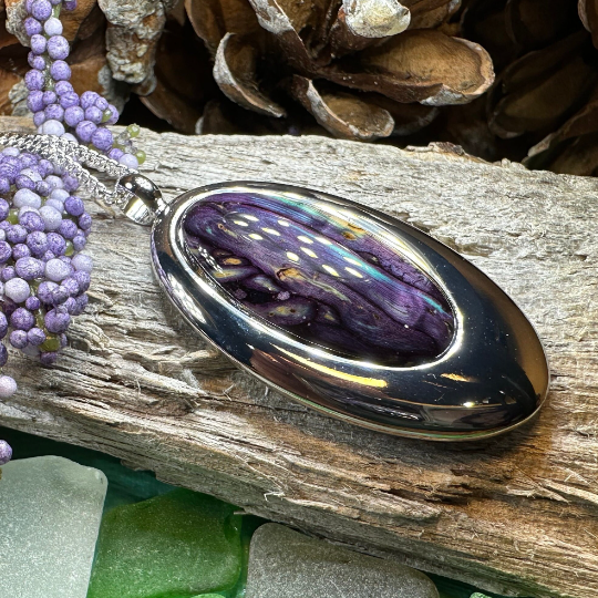Scottish Highlands Heathergems Necklace - Handmade in Scotland — view 6