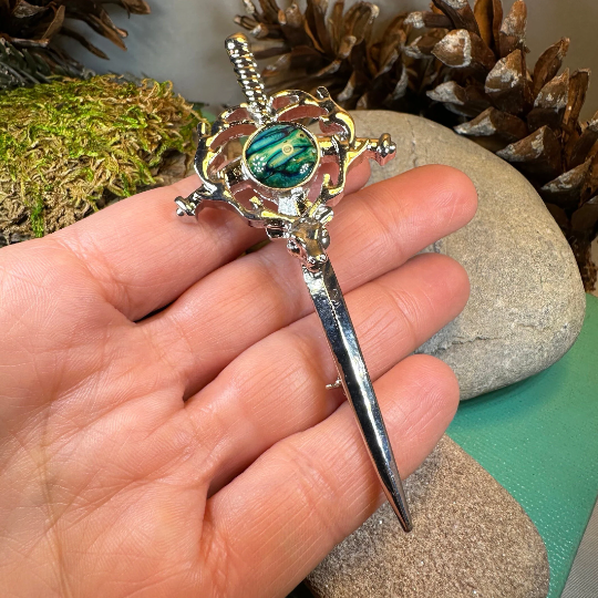 Heathergems Stag Kilt Pin — view 7