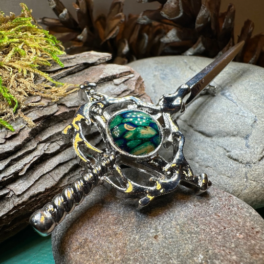 Heathergems Stag Kilt Pin — view 9